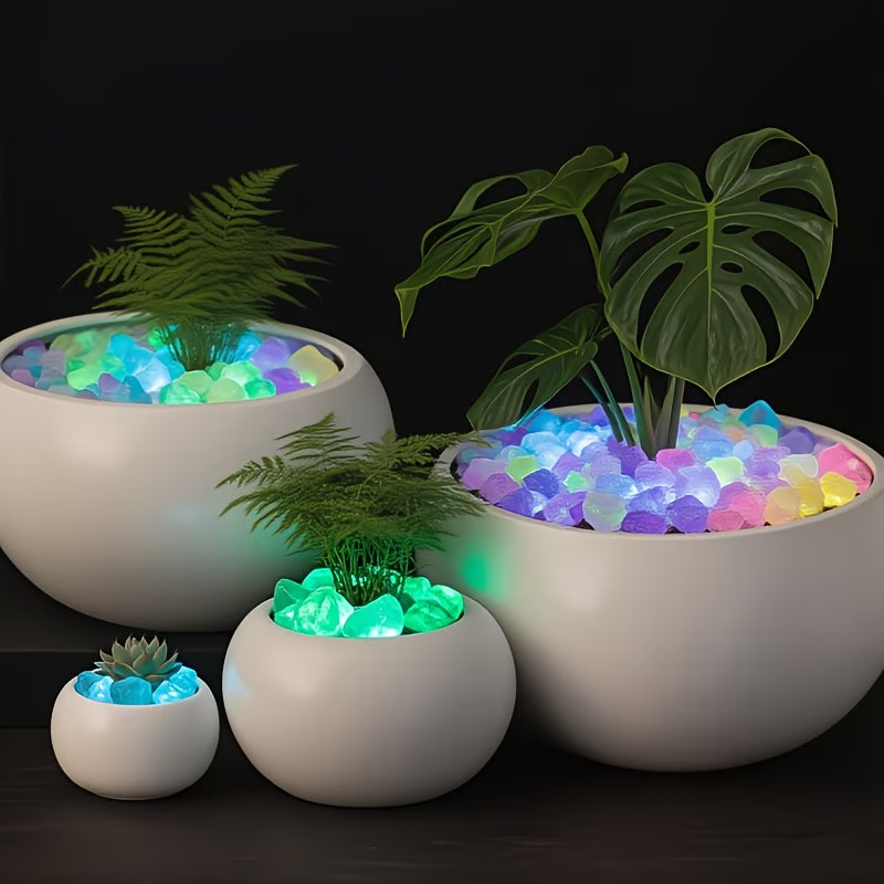 ชุดหินเรืองแสง 300 ชิ้น, ขนาด  - Aquaponics Fish Tank บทวิจารณ์และราคา