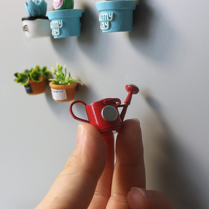Mini Watering Can Fridge Magne - Gardening Tools For 8 Year Olds บทวิจารณ์และราคา