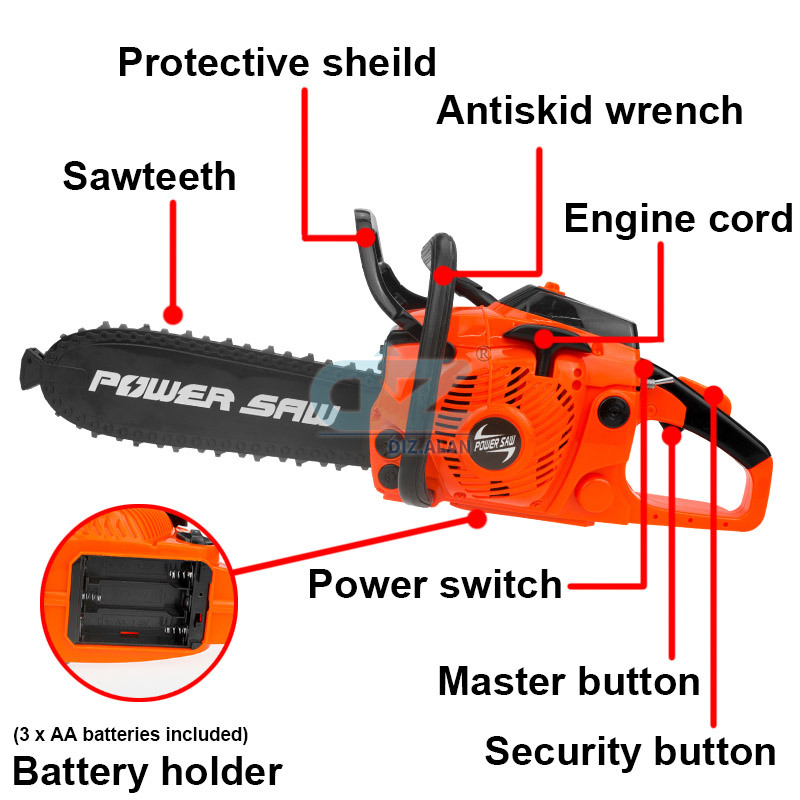 เด็กเครื่องมือ Power Chainsaws - Gardening Tools For 8 Year Olds บทวิจารณ์และราคา