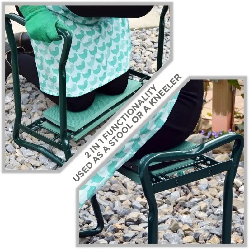 เก้าอี้นั่งกลางแจ้งแบบพับได้ 2 - Gardening Tools Kit For Sale บทวิจารณ์และราคา