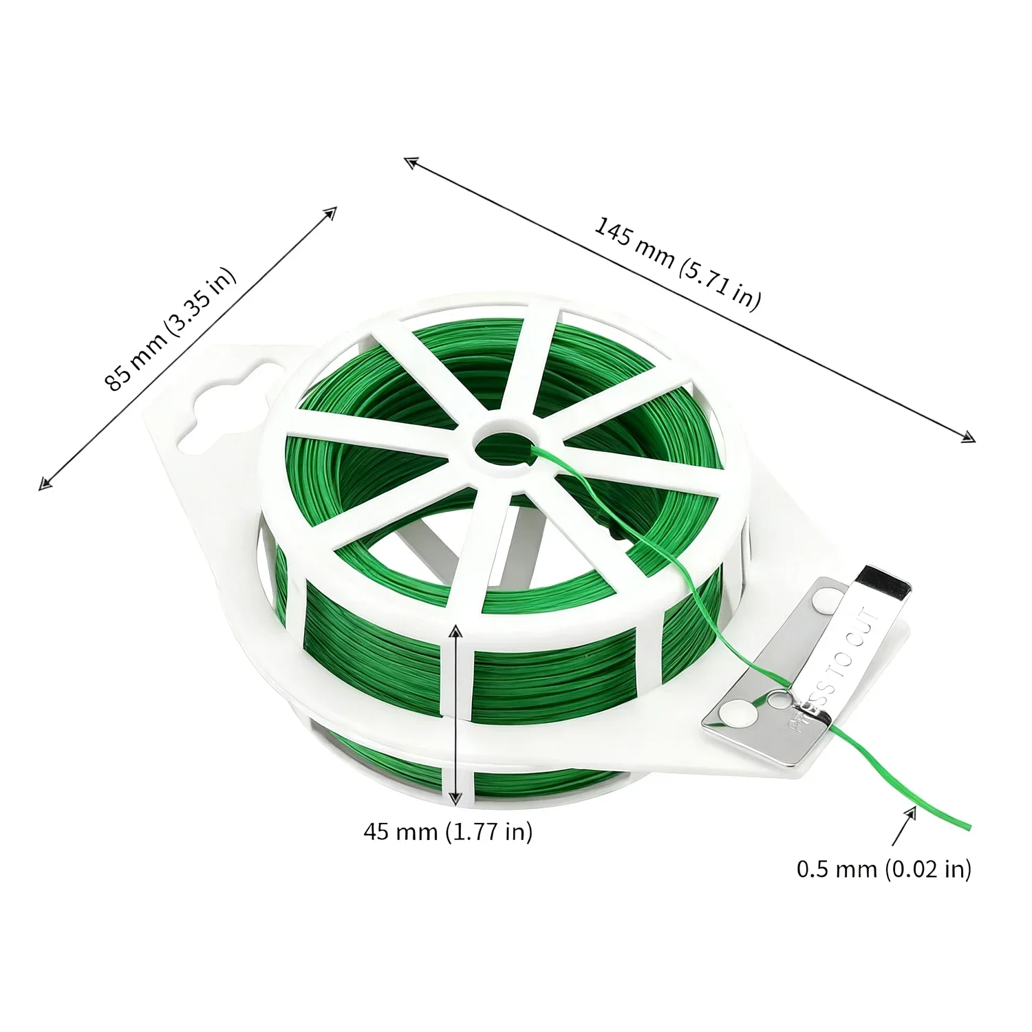 1-3 ม้วน 100 เมตร ลวดรัดต้นไม้ - Garden Wire Twist Tie บทวิจารณ์และราคา