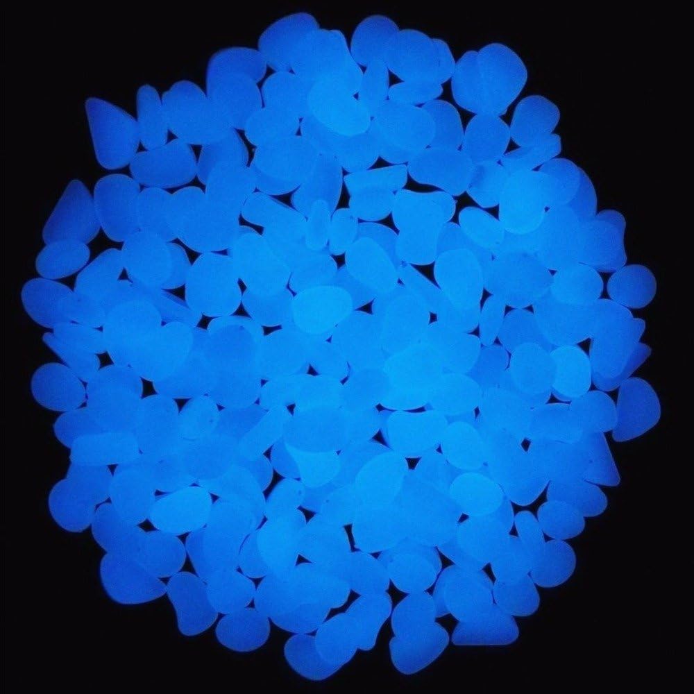 ถังปลา Rocks Glow Blue Pebbles - Aquaponics Fish Tank บทวิจารณ์และราคา