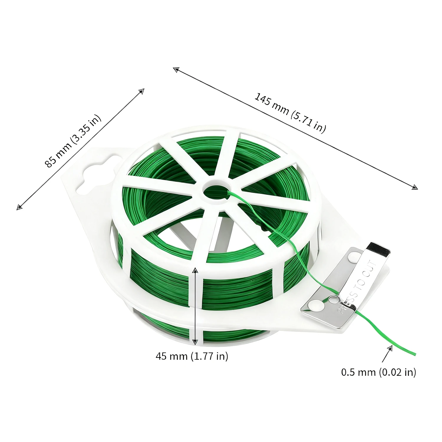สายรัดต้นไม้แบบเกลียว 100 เมตร - Garden Wire Twist Tie บทวิจารณ์และราคา