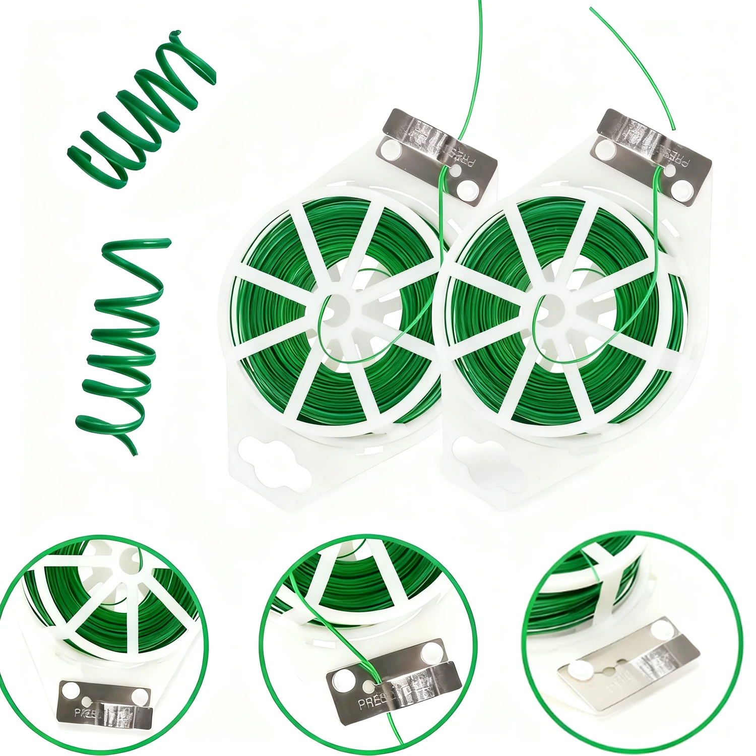 สายรัดต้นไม้แบบเกลียว 100 เมตร - Garden Wire Twist Tie บทวิจารณ์และราคา