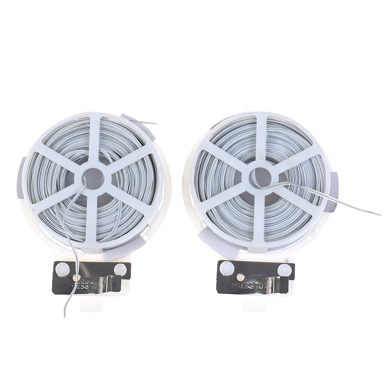 1 ชิ้น (50 ม.) สีขาวมัลติฟังก์ - Garden Wire Twist Tie บทวิจารณ์และราคา