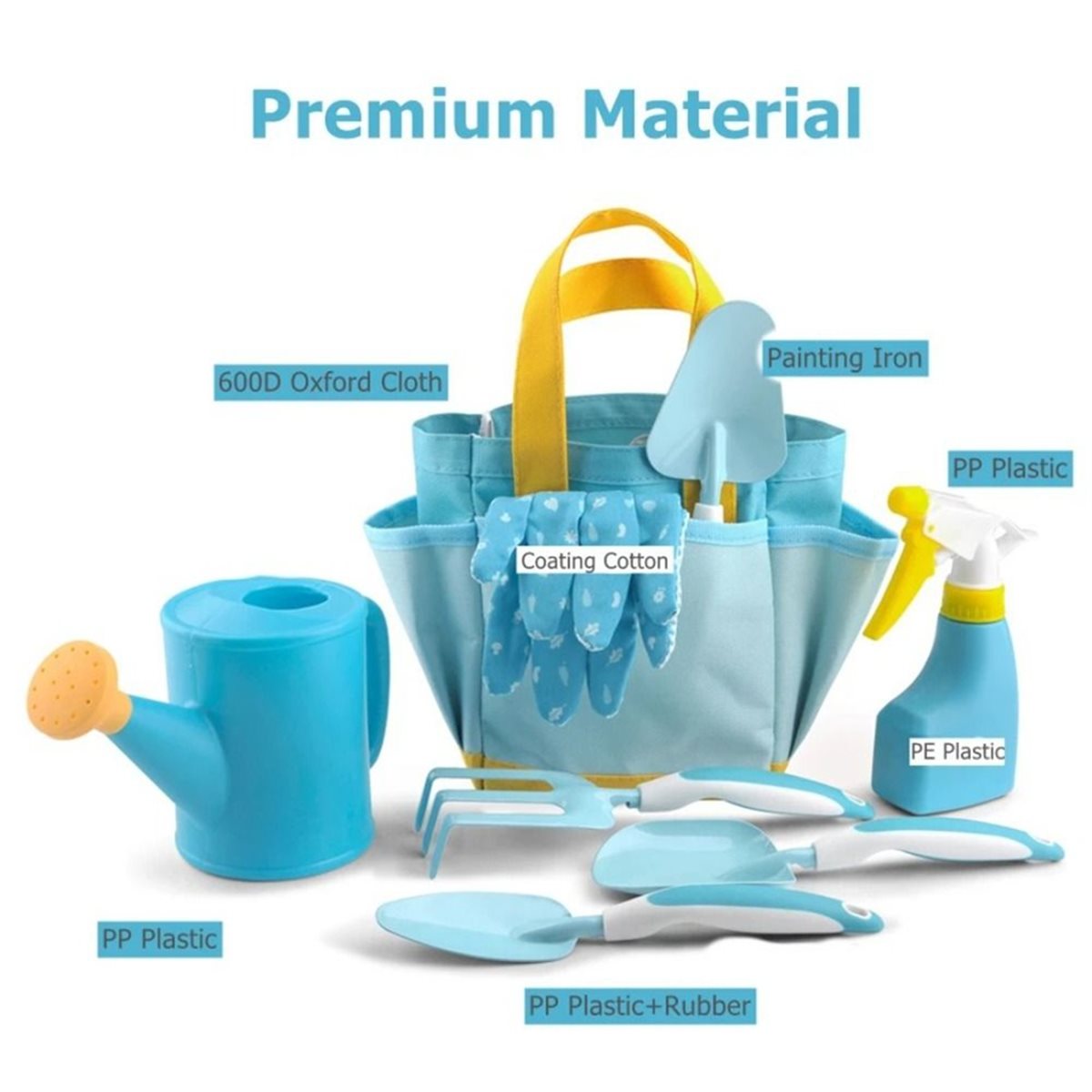 ชุดเครื่องมือทำสวนสำหรับเด็ก 8 - Gardening Tools Kit For Sale บทวิจารณ์และราคา