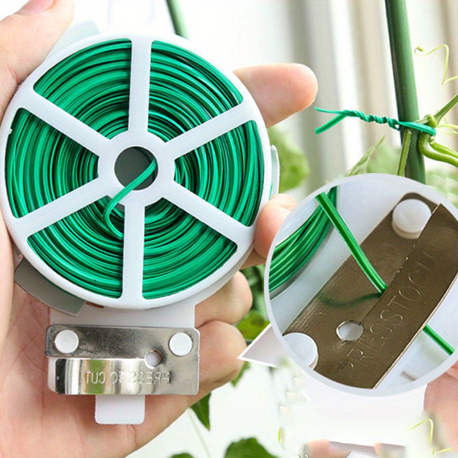 Garden Twist Ties มัลติฟังก์ชั - Garden Wire Twist Tie บทวิจารณ์และราคา